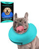 Picture of Supet Inflatable Dog Cone Collar Alternative after Surgery, Dog Neck Donut Collar Recovery E Collar to Stop Licking, Soft Dog Cone for Small Puppies Cats Medium Dogs