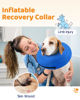 Picture of Supet Inflatable Dog Cone Collar Alternative After Surgery, Dog Neck Donut Collar Recovery E Collar to Stop Licking, Soft Dog Cone for Small Puppies Cats Medium Dogs