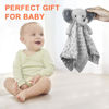 Picture of Pro Goleem Elephant Loveys for Babies Soft Security Blanket Baby Snuggle Toy Stuffed Animal Blanket Baby Registry Search Baby Boy Gifts for Infant and Toddler Gray 16 Inch