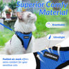 Picture of rabbitgoo Cat Harness and Leash for Walking, Escape Proof Soft Adjustable Vest Harnesses for Cats, Easy Control Breathable Reflective Strips Jacket, Navy Blue, XXS