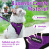 Picture of rabbitgoo Cat Harness and Leash for Walking, Escape Proof Soft Adjustable Vest Harnesses for Cats, Easy Control Breathable Reflective Strips Jacket, Purple, XXS