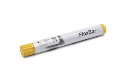 Picture of THERABAND FlexBar, Tennis Elbow Therapy Bar, Relieve Tendonitis Pain & Improve Grip Strength, Resistance Bar for Golfers Elbow & Tendinitis, Yellow, Extra Light, Beginner