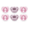 Picture of NUK Comfy Pacifiers, 0-6 Months, 6 Count (Pack of 1)