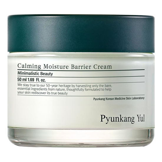 Picture of Pyunkang Yul [PKY] Calming Moisture Barrier Cream Instantly Soothes Sensitive Skin, Hyaluronic Acid & Ceramide for Hydration, Vegan, Korean Skincare (1.69 Fl. Oz, 50ml)