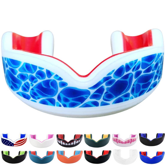 Picture of Oral Mart Sports Youth Mouth Guard for Kids (Be Water)