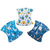 Picture of CuteBone Dog Diapers Male Washable Belly Band for Male Dogs Wraps 9pcs a Pack DM43S