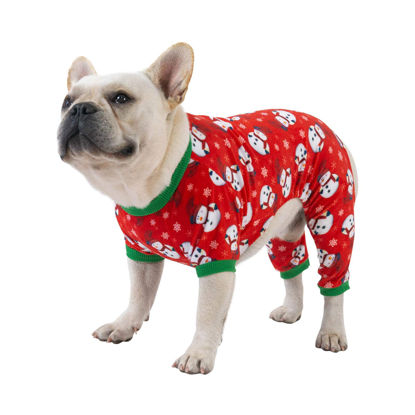 Picture of CuteBone Dog Christmas Pajamas Sweater Gifts for Small Dogs Clothes P136XL