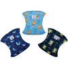 Picture of CuteBone Dog Diapers Male Washable Belly Band for Male Dogs Wraps 3pcs a Pack DM38S