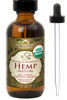 Picture of US Organic Hemp Seed Oil, Certified Organic, Pure & Natural, Cold Pressed Virgin, Unrefined, Amber Glass Bottle with Glass Eye Dropper for Easy Application (2 oz (56 ml))