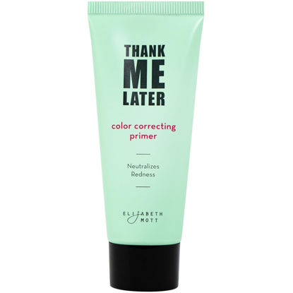 Picture of Elizabeth Mott Thank Me Later Color Correcting Face Primer w Niacinamide, Neutralizes Uneven Skin Tone and Facial Redness - Grips Makeup for Long-Lasting Wear and a Hydrating Glow - Cruelty-Free, 30 g