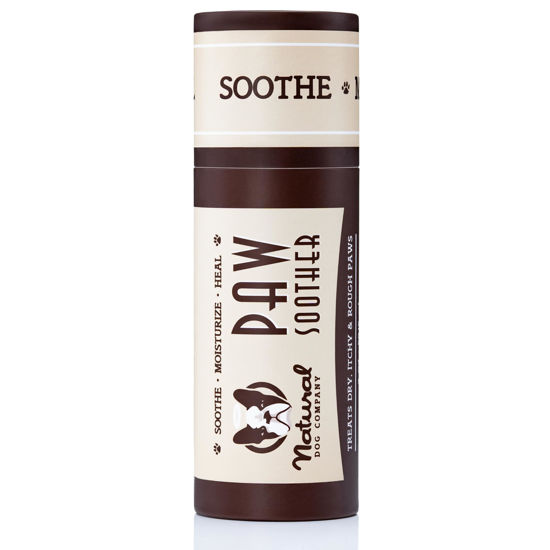 Picture of Natural Dog Company Paw Soother Balm, 2 oz. Stick, Dog Paw Cream and Lotion, Moisturizes & Soothes Irritated Paws & Elbows, Protects from Cracks & Wounds