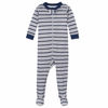 Picture of Gerber Baby Boys' 2-Pack Footed Pajamas, Fox Grey, 9 Months