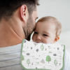 Picture of Looxii Muslin Burp Cloths 100% Cotton Muslin Cloths Large 20''x10'' Extra Soft and Absorbent 6 Pack Baby Burping Cloth for Boys and Girls (Forest)