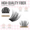 Picture of LASHVIEW Lash-Extension-Clusters 168pcs D Curl Lash Clusters Natural Look Cluster Lashes Extensions Super Thin Band & Soft Lashes Reusable 9-16mm MIX (0.07 56D)