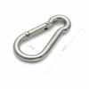 Picture of sprookber Stainless Steel Spring Snap Hook Carabiner - 304 Stainless Steel Caribeener Clips, Set of 6