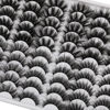 Picture of 30 Pairs 20MM False Eyelashes ALICE Wholesale 6 Styles Lashes Bulk 6D Fluffy Volume Dramatic Faux Mink Eyelashes Multipack