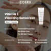 Picture of COSRX Daily SPF 50 Vitamin E Vitalizing Sunscreen for Face, UVA/UVB Protection, Lightweight, No White Cast for All Skin Tones, Semi Matte Finish, Sebum Balancing, Korean Skin Care