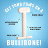 Picture of Bullibone Nylon Dog Chew Toy Nylon Bone - Improves Dental Hygiene, Easy to Grip Bottom, and Permeated with Flavor (Bacon, XL - Single)