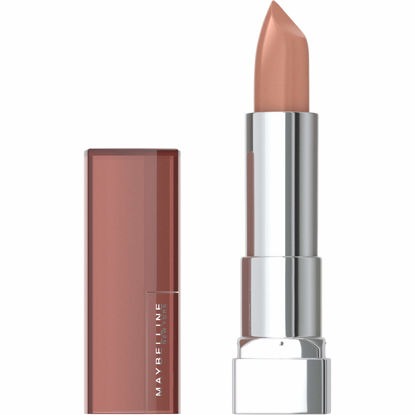 Picture of Maybelline Color Sensational Lipstick, Lip Makeup, Cream Finish, Hydrating Lipstick, Nude, Pink, Red, Plum Lip Color, Truffle Tease, 0.15 oz; (Packaging May Vary)