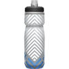 Picture of CamelBak Podium Chill Insulated Bike Water Bottle - Easy Squeeze Bottle - Fits Most Bike Cages - 21oz, Grey Blue Stripe