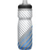 Picture of CamelBak Podium Chill Insulated Bike Water Bottle - Easy Squeeze Bottle - Fits Most Bike Cages - 21oz, Grey Blue Stripe