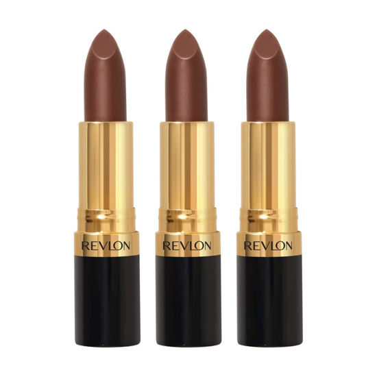 Picture of Revlon Super Lustrous Lipstick - Mauvy Night 473 - Pack of 3