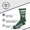 Picture of For Bare Feet NFL 4 Stripe Deuce Crew Sock, New York Jets, Medium