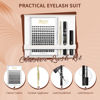 Picture of QUEWEL DIY Eyelash Extensions Kit, 144 Pcs Lash Clusters Eyelash Applicator Tool, Super Hold Bond and Seal, Clusters Lash Glue Remover Easy to Apply at Home(FD-QU-H-DH-03)