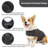 Picture of HCHYEY Dog Anxiety Jacket, Skin-Friendly Dog Calming Shirt - Dog Coat for Thunder, Fireworks and Separation - Keep Pet Calm without Medicine & Training, Anti Anxiety Vest for Dogs (Dark Grey, XS)