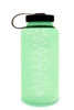 Picture of Nalgene Sustain Tritan BPA-Free Water Bottle Made with Material Derived from 50% Plastic Waste, 32 OZ, Wide Mouth, Glow Green