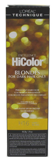 Picture of Loreal Excel Hicolor H16 Tube Honey Blonde 1.74oz (3 Pack)