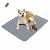 Picture of MICROCOSMOS Summer Cooling Mat & Sleeping Pad- Water Absorption Top, Materials Safe, Easy Carry, EZ Clean. Keep Cooling for Pets, Kids and Adults.(Dark Grey, 28" x 22")