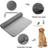 Picture of MICROCOSMOS Summer Cooling Mat & Sleeping Pad- Water Absorption Top, Materials Safe, Easy Carry, EZ Clean. Keep Cooling for Pets, Kids and Adults.(Dark Grey, 28" x 22")