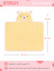 Picture of TBEZY Baby Hooded Towel with Unique Animal Design Ultra Soft Thick Cotton Bath Towel for Newborn (Fawn)