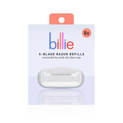 Picture of Billie Women’s Razor Refill Blades 5-Blade Cartridges - 8 count