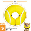 Picture of BENCMATE Protective Inflatable Collar for Dogs and Cats - Soft Pet Recovery Collar Does Not Block Vision E-Collar (Small, Tennis)