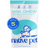 Picture of Native Pet Yak Chews (5 Small Chews) - Yak Milk Chews for Puppies & Small Dogs - Yak Dog Chews - Puppy Chews - Puppy Teething Toys - Puppy Yak Chews for Teething - Yak Bones for Puppies - Dog Treats