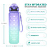 Picture of Enerbone 32 oz Drinking Water Bottle with Times to Drink and Straw, Motivational with Carrying Strap, Leakproof BPA & Toxic Free, Ensure You Drink Enough Water for Fitness Gym Outdoor