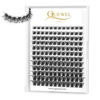 Picture of QUEWEL Lash Clusters 72 Pcs Cluster Lashes Wide Stem Eyelash Clusters C/D Curl 8-16mm DIY Eyelash Extensions Mega Style for Self Easy To Use at Home (Mega-C-MIX-144 Pcs)