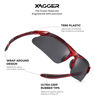 Picture of Xagger Kids Youth Polarized Sports Sunglasses for Boys Girls Baseball Softball Glasses TR90 Frame