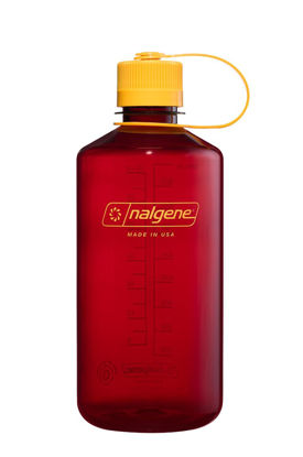 Picture of Nalgene Water Bottle - Lightweight Sustain Tritan BPA-Free Shatterproof Bottle for Backpacking, Hiking, Gym, 32 OZ, Narrow Mouth, Laker