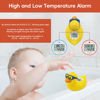 Picture of b&h Baby Bath Thermometer and Room Thermometer - Upgraded Sensor, The Infant Tub Water Temperature Thermometer Floating Toy Safety Products (Diving-Goggles Duck)