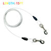 Picture of Petest 15ft Reflective Tie-Out Cable for Heavy Dogs Up to 125 Pounds