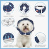 Picture of ComSaf Soft Dog Recovery Collar, Protective Adjustable Pet Cone Collar for After Surgery, Comfortable Lightweight Elizabethan Collar for Small Dog Cat Prevent from Licking Wounds, Not Block Vision