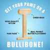 Picture of Bullibone Nylon Dog Chew Toy Nylon Bone - Improves Dental Hygiene, Easy to Grip Bottom, and Permeated with Flavor (Peanut Butter, Small - 2 Pack)