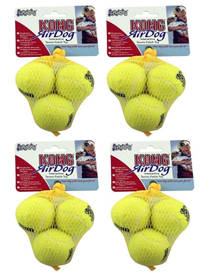 Picture of KONG Air Tennis Balls, Dog Toy X-Small x 12 Pack