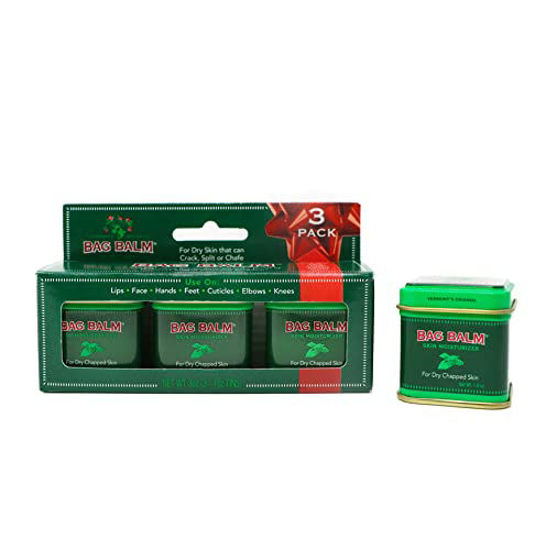 Picture of Bag Balm Skin Moisturizer Mini Tin Gift Box (Set of 3)