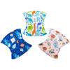 Picture of CuteBone Dog Diapers Male Washable Belly Band for Male Dogs Wraps 4pcs a Pack DM42M