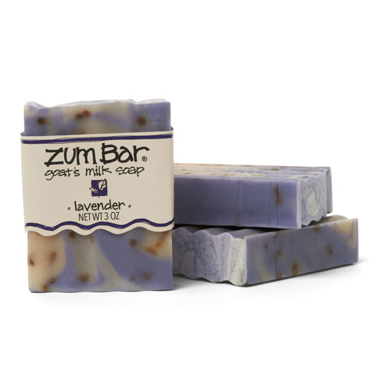 Picture of Zum Bar Goat's Milk Soap - Lavender - 3 oz - 3 Pack