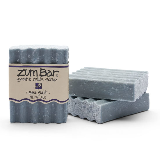 Picture of Zum Bar Goat's Milk Soap - Sea Salt - 3 oz (3 Pack)